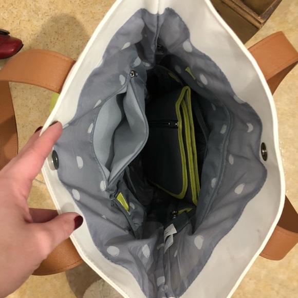 Cloud Island color block diaper bag backpack - Picture 3 of 6